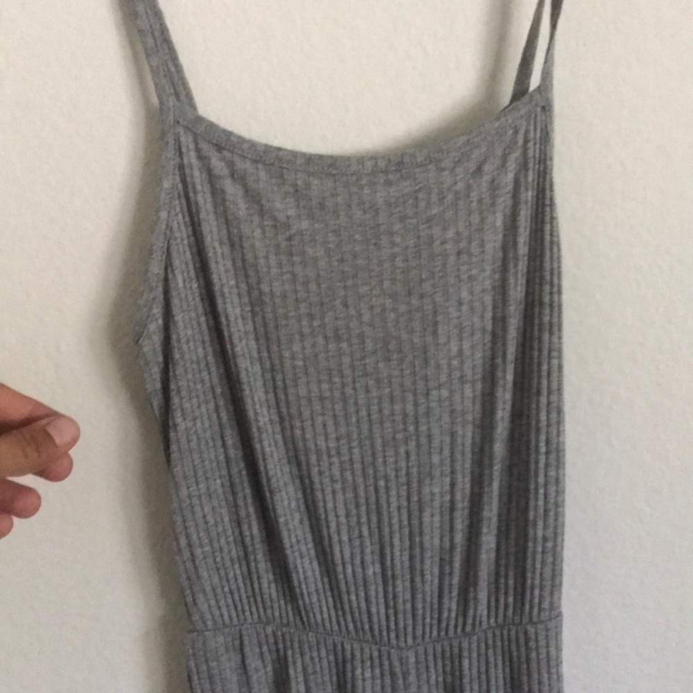 Bershka Ribbed Jumpsuit - Picture 2 of 4